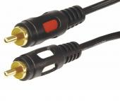  - REXANT Шнур 2RCA Plug - 2RCA Plug 1.5М (Gold) (17-0143)